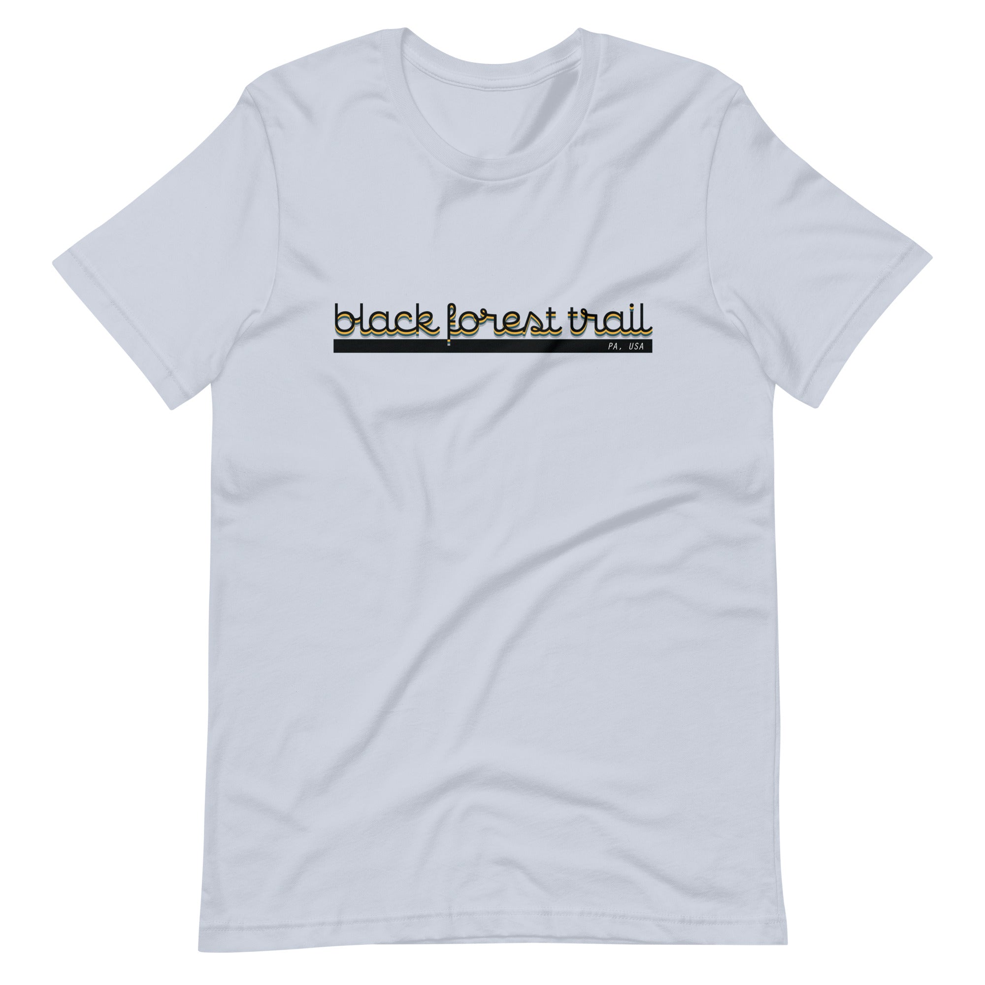 Black Forest Trail - Script - Unisex T-Shirt