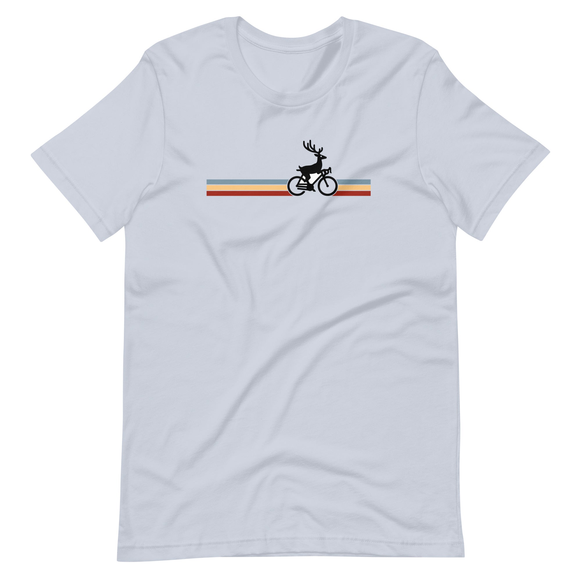 Deer on Gear Cycling - Unisex T-shirt