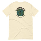Take Care of Me natural Earth t-shirt back planet graphic design
