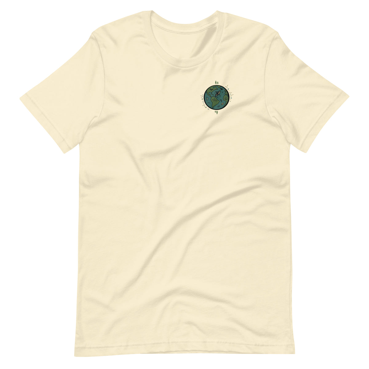 Take Care of Me natural environmental nature t-shirt front message
