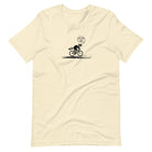 On Your Left Raccoon natural cycling t-shirt bike humor apparel
