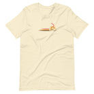 Woodland Cyclist Deer natural cycling t-shirt bike lover tee
