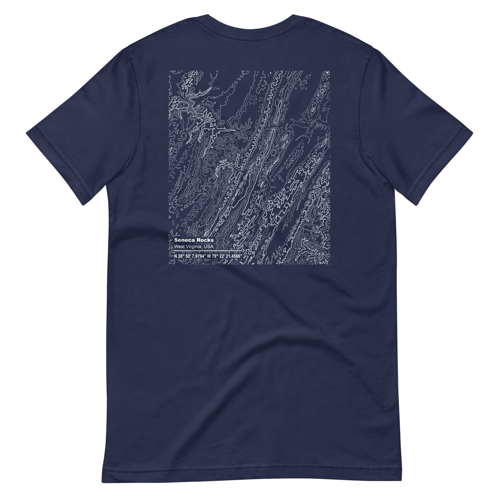 Seneca Rocks - Cursive - Unisex T-Shirt