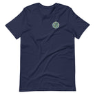 Take Care of Me navy environmental nature t-shirt front message
