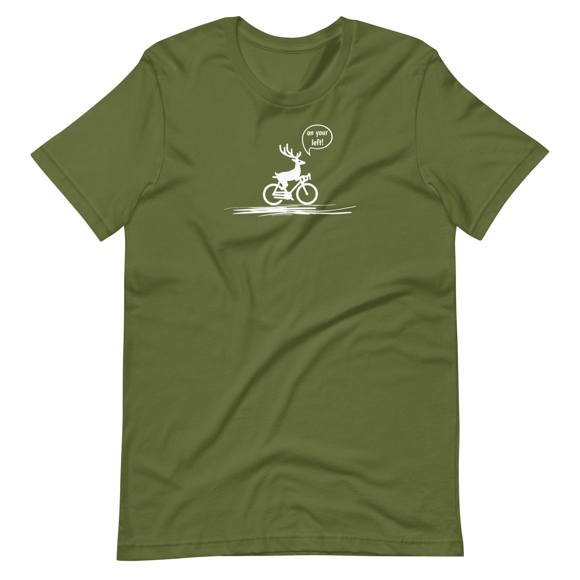 Woodland Creature Cyclists On Your Left - Unisex T-shirt