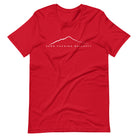 Mountains Have Zero BS funny hiking t-shirt red unisex tee
