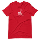 Woodland Cyclist Fox On Your Left red funny cycling t-shirt
