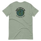 Take Care of Me sage Earth t-shirt back planet graphic design

