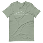 Mountains Have Zero BS funny hiking t-shirt sage unisex tee

