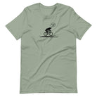 On Your Left Bear sage cycling t-shirt bike humor apparel

