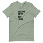 Voices of the People sage folk music t-shirt minimalist design
