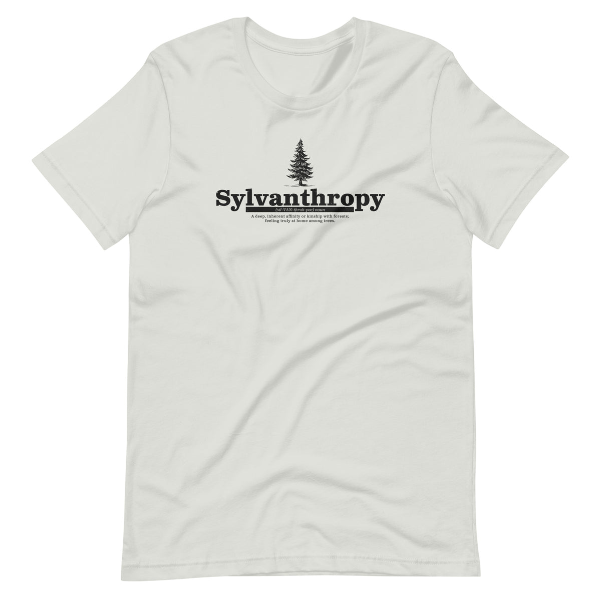 Sylvanthropy Connection silver outdoor nature t-shirt hiking tee
