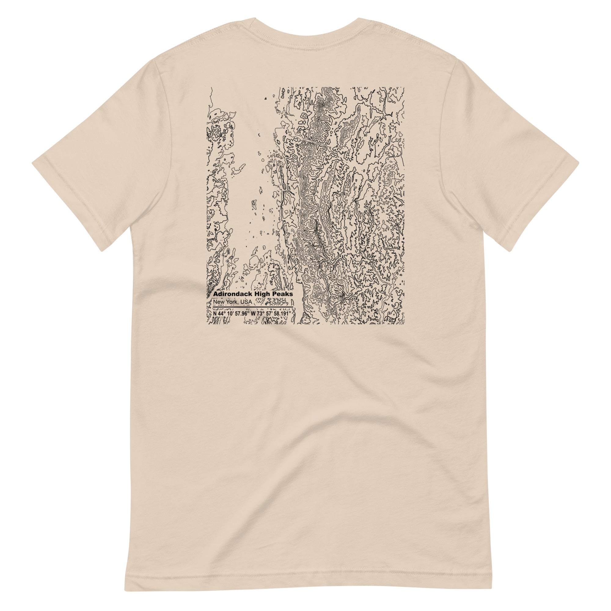 Adirondack High Peaks - Script - Unisex T-Shirt