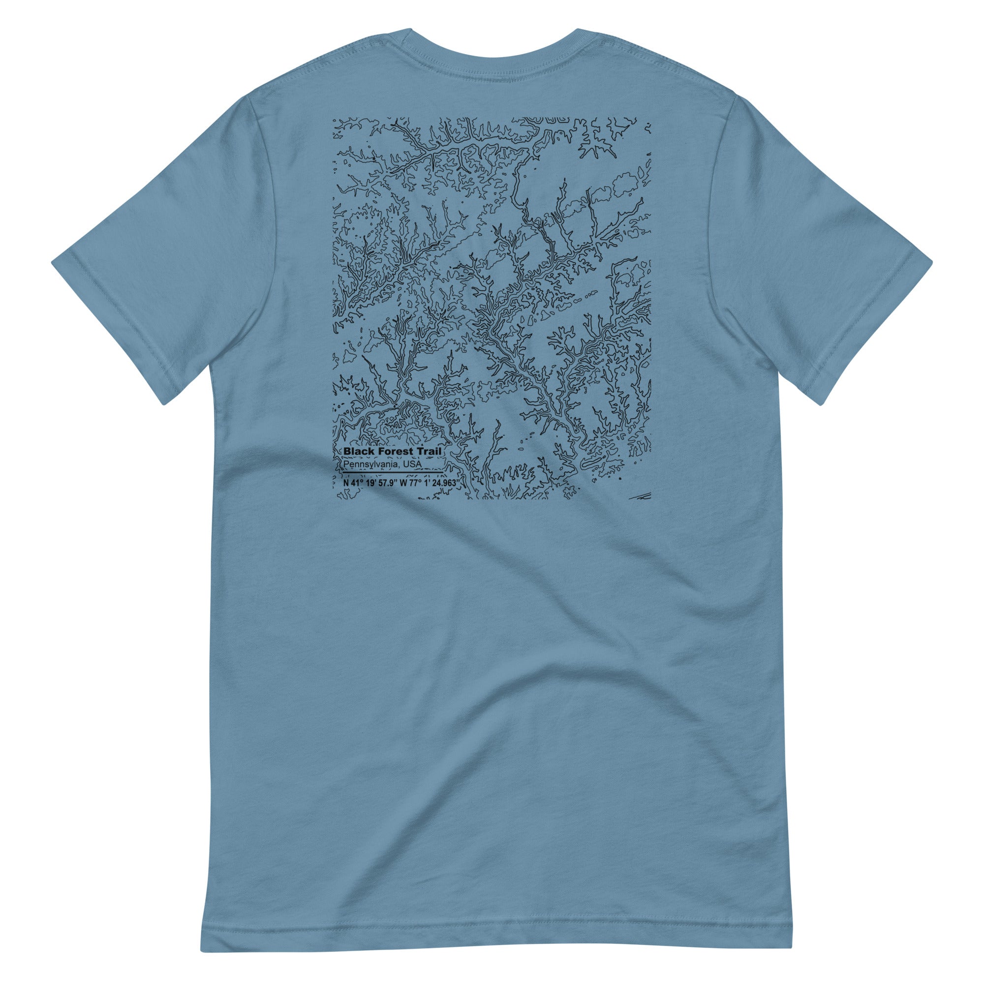 Black Forest Trail - Serif - Unisex T-Shirt