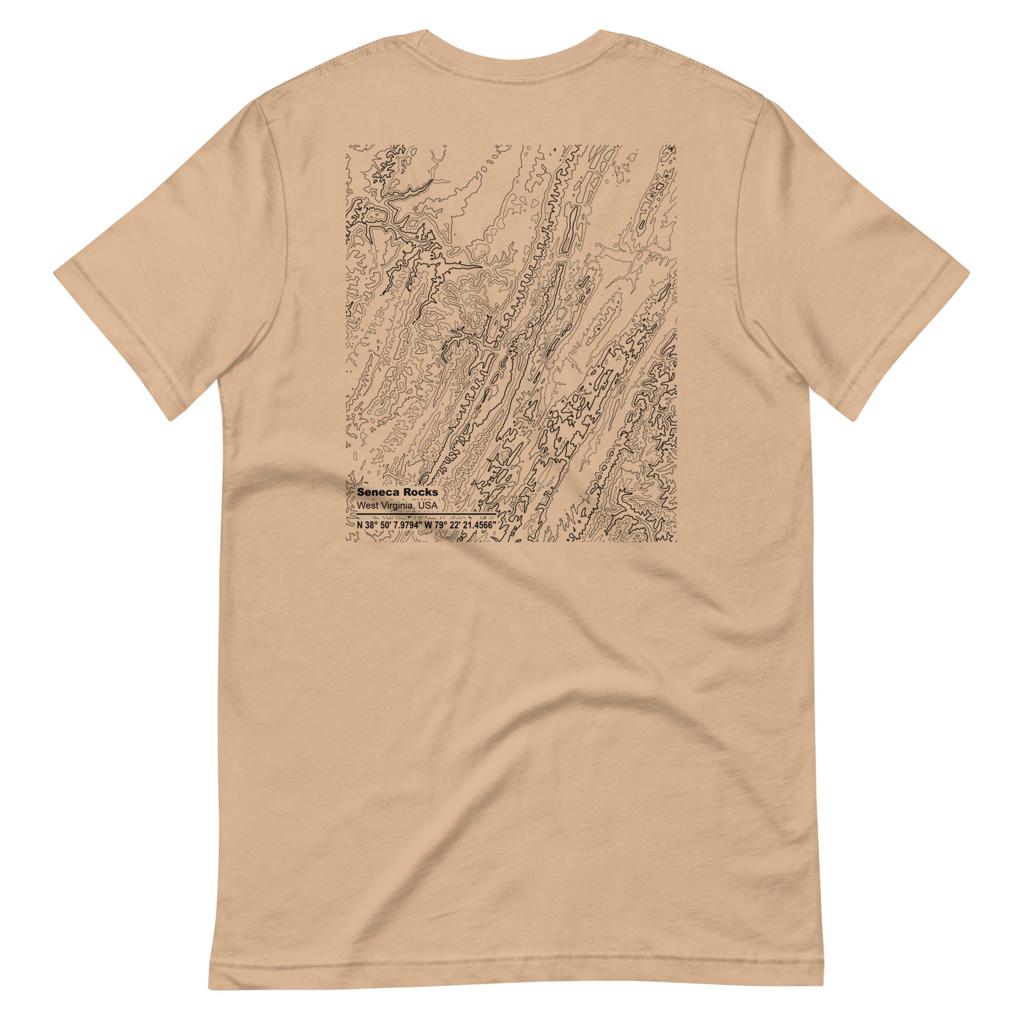 Seneca Rocks - Script - Unisex T-Shirt