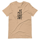 Trail Legends tan Triple Crown hiking t-shirt trail apparel
