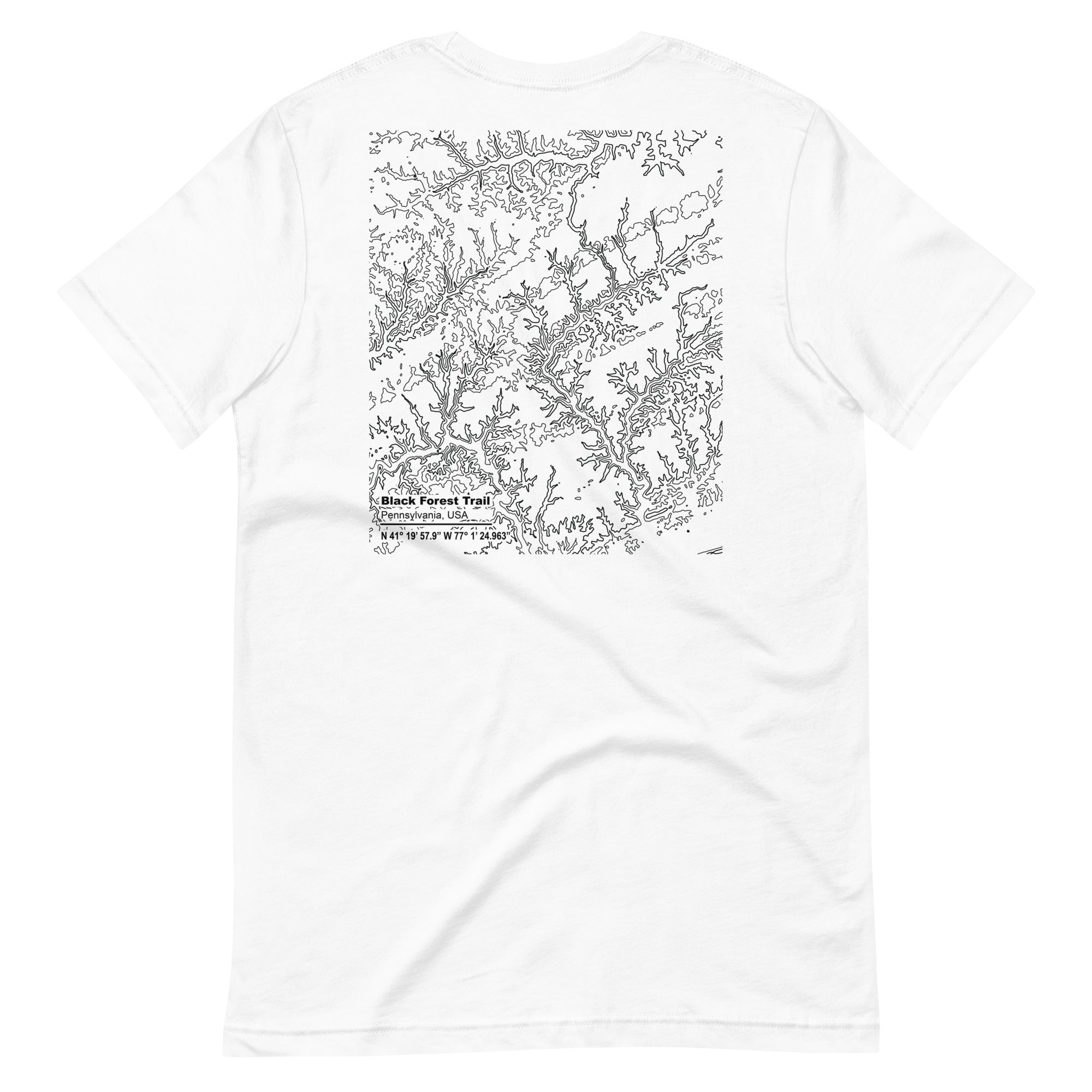 Black Forest Trail - Serif - Unisex T-Shirt