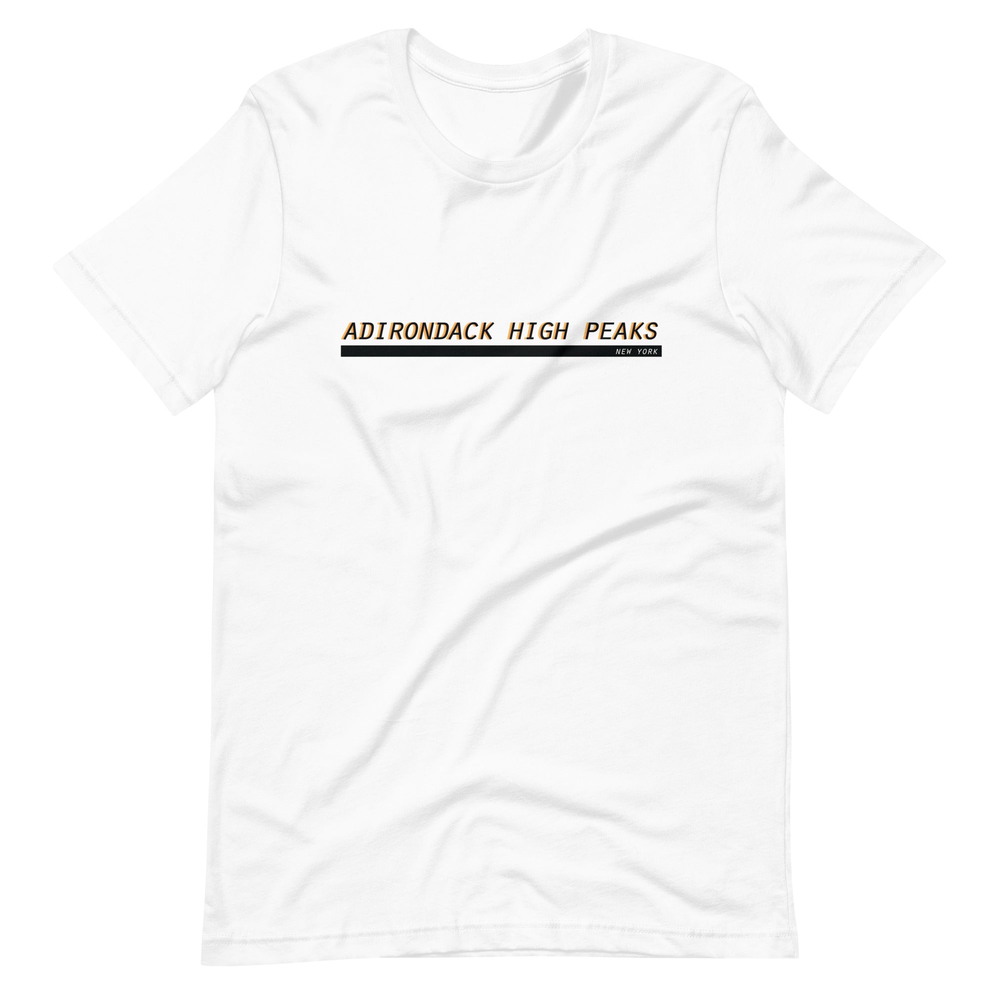 Adirondack High Peaks - Serif - Unisex T-Shirt