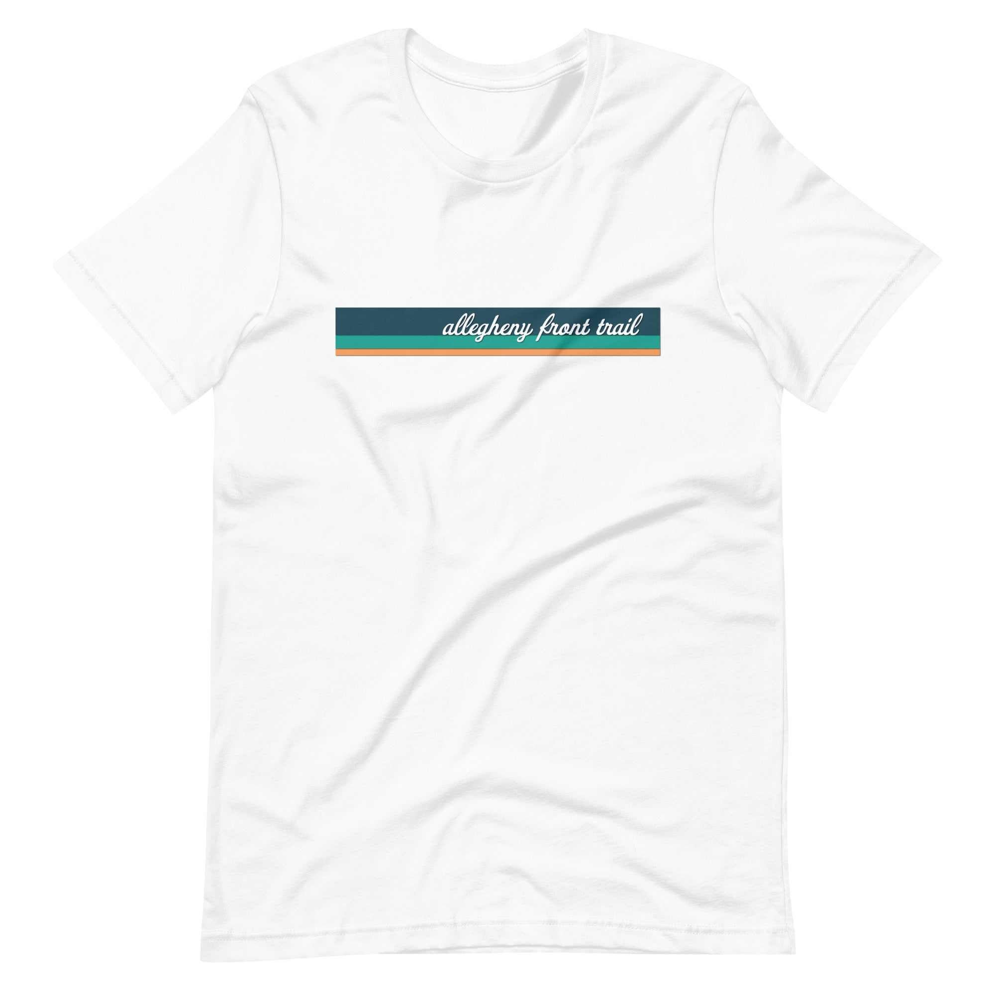 Allegheny Front Trail - Cursive - Unisex T-Shirt