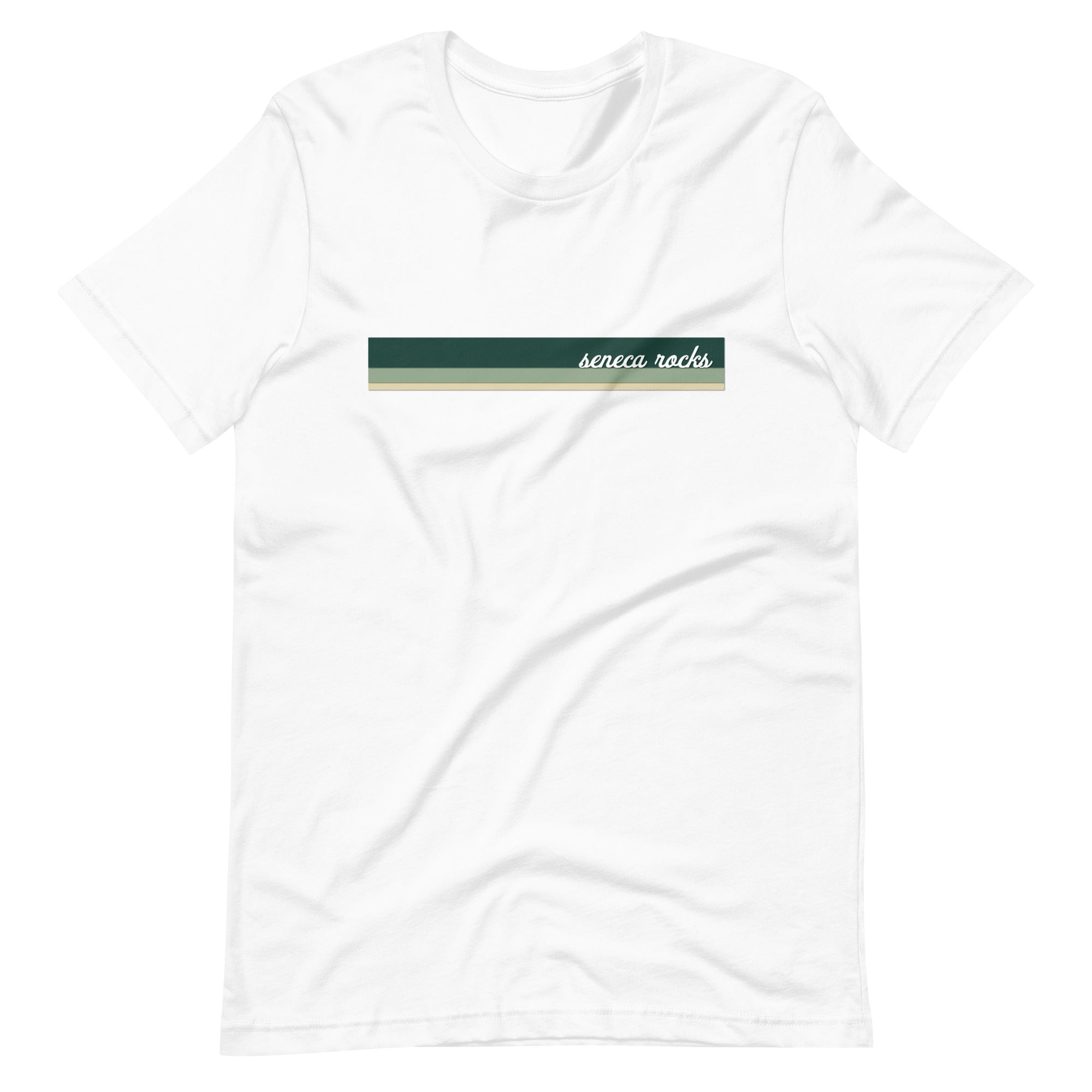 Seneca Rocks - Cursive - Unisex T-Shirt