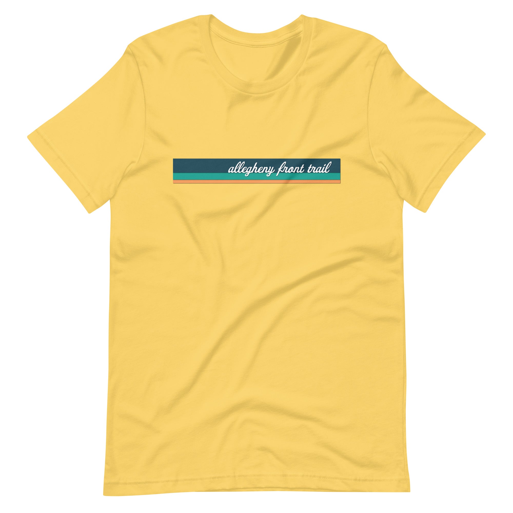 Allegheny Front Trail - Cursive - Unisex T-Shirt