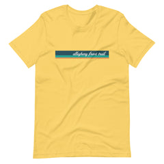 Allegheny Front Trail - Cursive - Unisex T-Shirt