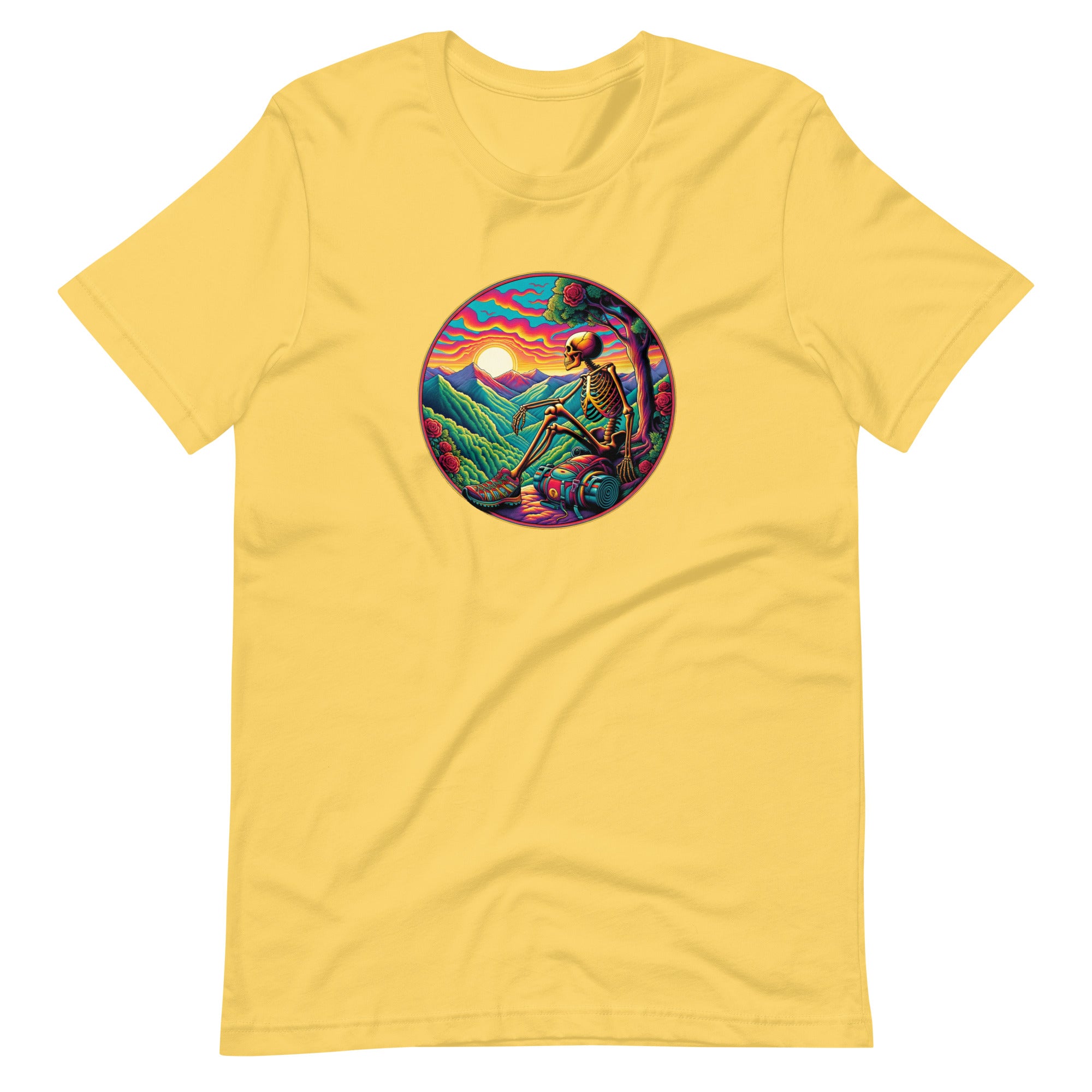 Dead Head Thru Hiker Summit Sunset Unisex T-shirt