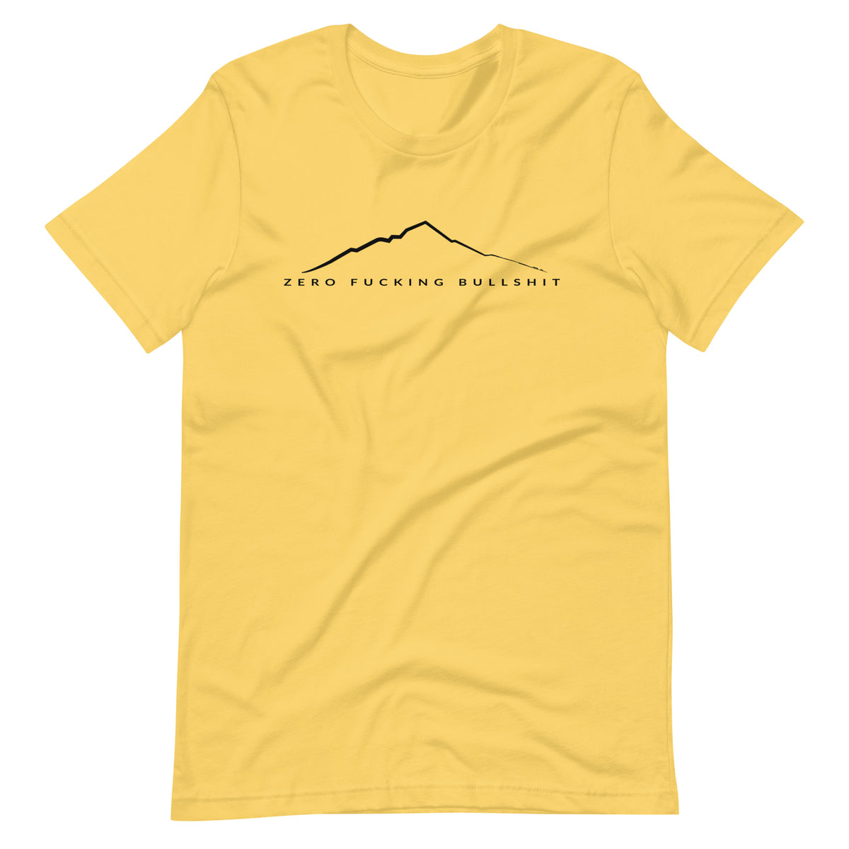 Mountains Have Zero BS funny outdoor t-shirt team purple unisex
