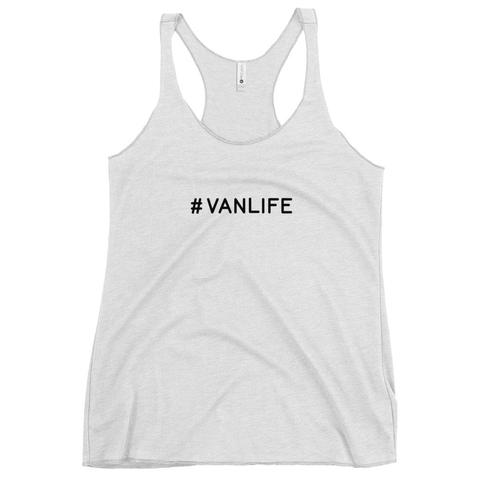 #Vanlife - Women's Racerback Tank Top