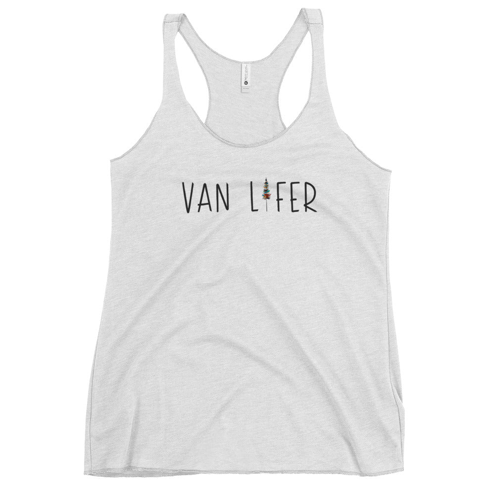 Vibrant Van Lifer - Women's Racerback Tank Top