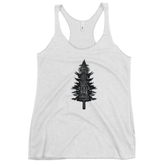 Backpacking Jargon Spruce Women's Racerback Tank Top