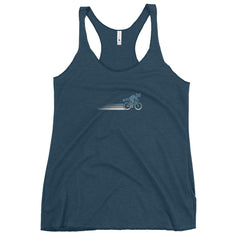 Woodland Creature Cyclists - Women's Racerback Tank Top