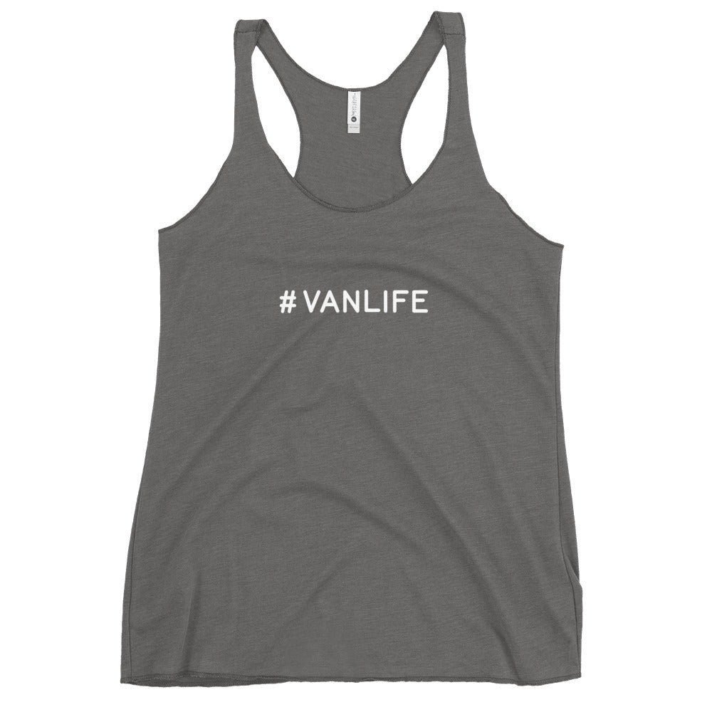 #Vanlife - Women's Racerback Tank Top