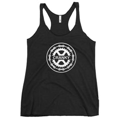 Cranky Cycling Punster - Women's Racerback Tank Top