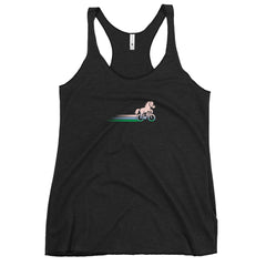 Woodland Creature Cyclists - Women's Racerback Tank Top