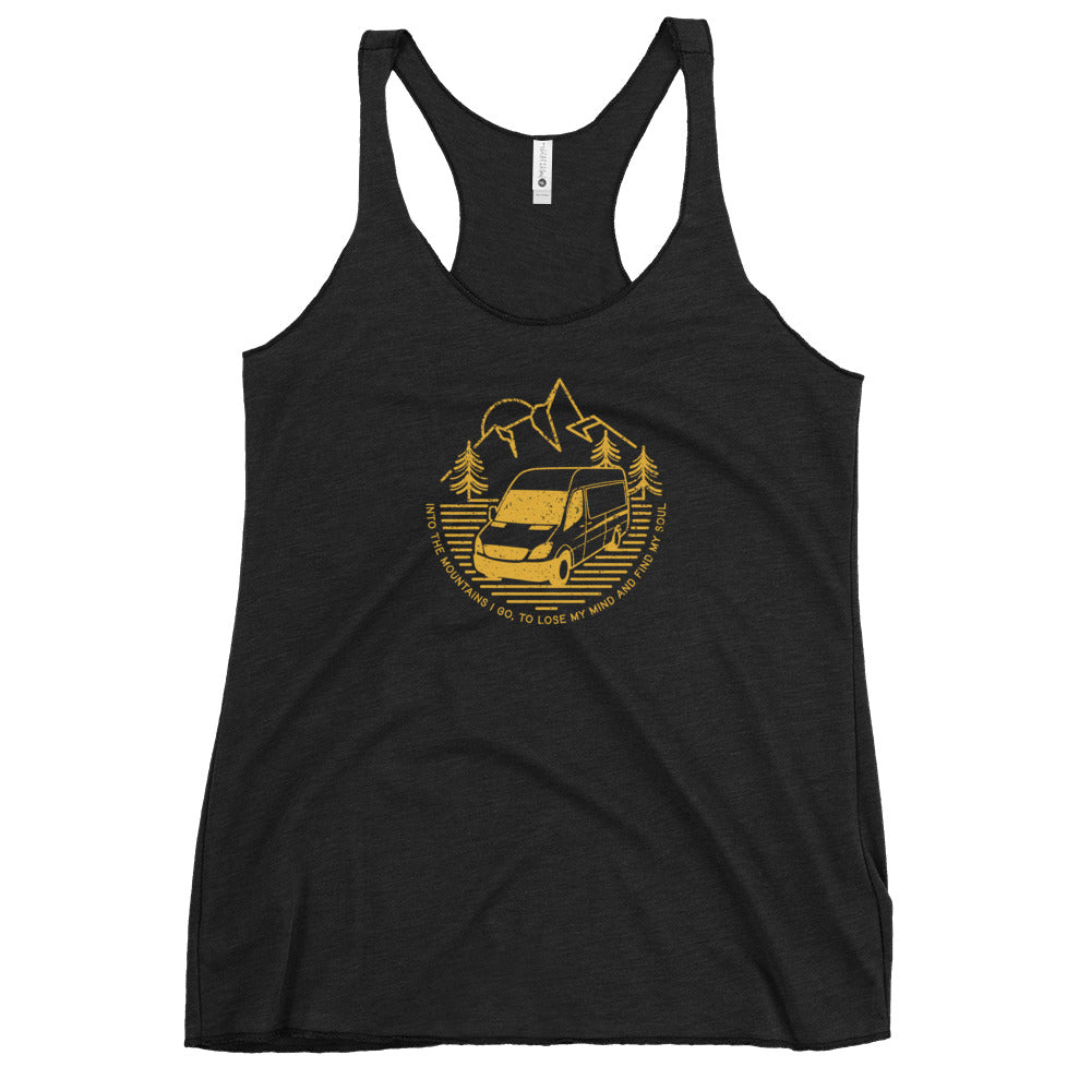 Soul Seeker Mountain - Women's Racerback Tank Top