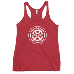 Cranky Cycling Punster - Women's Racerback Tank Top