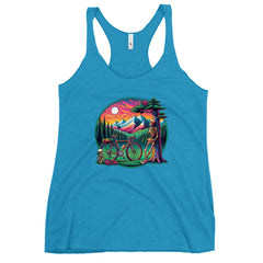 Dead Head Cyclist Family Women's Racerback Tank Top